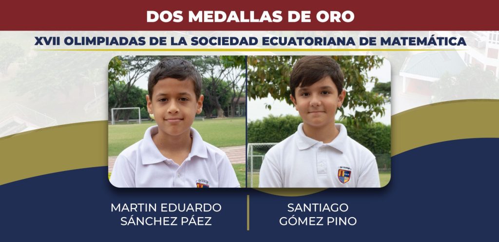 Medallas de Oro en Olimpiadas de la Sociedad Ecuatoriana de Matemática