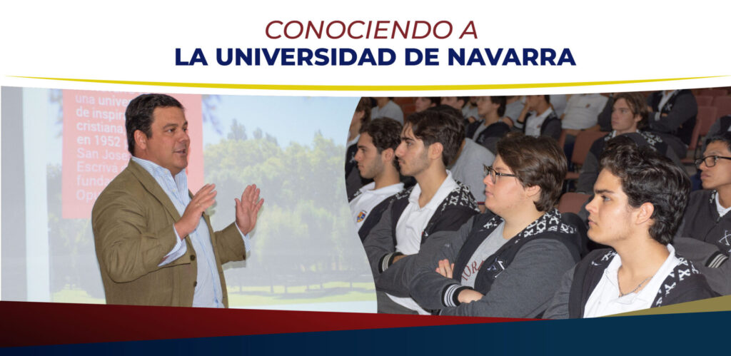 Nuestros alumnos conocieron la oferta académica de la Universidad de Navarra